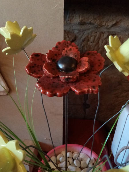 Fleur rouge