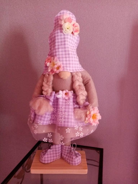 Gnomette d'été violette