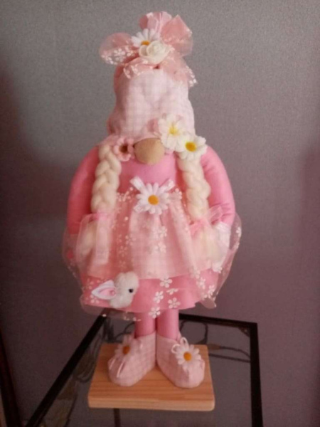 Gnomette d'été rose